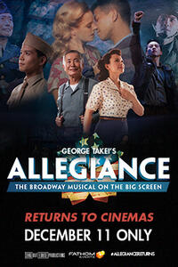 Poster art for "George Takei’s Allegiance".