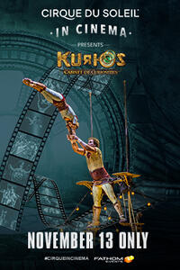Poster art for "Cirque du Soleil in Cinema: KURIOS – Cabinet of Curiosities".