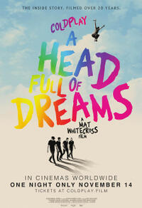 Coldplay: A Head Full of Dreams poster art