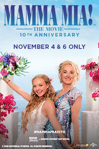 Poster art for "Mamma Mia! 10th Anniversary".