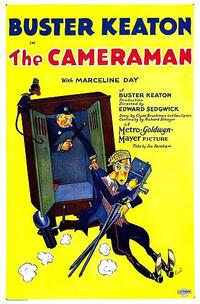 Poster art for "The Cameraman."