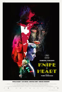 Knife + Heart poster art
