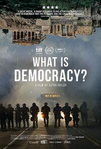 What Is Democracy poster art