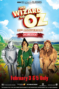 Poster Art for "The Wizard of Oz 80th Anniversary (1939) presented by TCM".