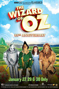 Poster Art for "The Wizard of Oz 80th Anniversary (1939) presented by TCM".