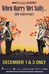 Poster art for "When Harry Met Sally… 30th Anniversary (1989) presented by TCM"