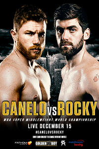 Poster Art for "Canelo vs. Rocky"