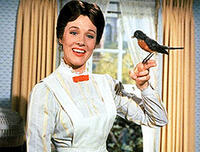 Julie Andrews in "Mary Poppins."