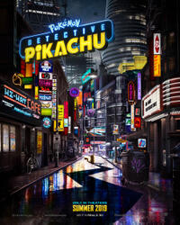 Pokémon Detective Pikachu poster art