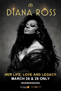 Poster art for "Diana Ross: Her Life, Love and Legacy".