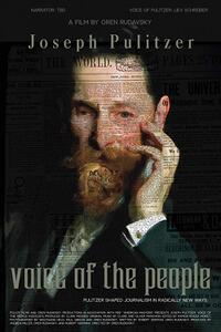 Joseph Pulitzer: Voice of the People poster art