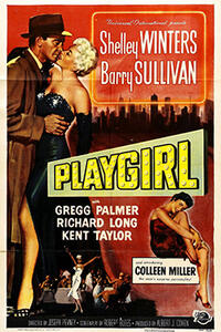 Poster art for "PLAYGIRL / HELL’S HALF ACRE".