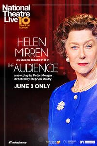 Poster art for "The Audience – NT Live 10th Anniversary".