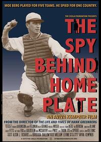 The Spy Behind Home Plate poster art
