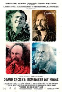 David Crosby: Remember My Name poster art