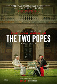 The Two Popes poster art