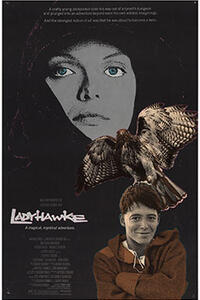 Poster art for "Double Feature: LADYHAWKE / FLESH + BLOOD".