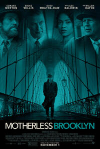 Motherless Brooklyn poster art