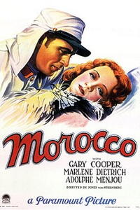 Poster art for "Double Feature: MOROCCO / SHANGHAI EXPRESS".