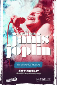 A Night With Janis Joplin poster art