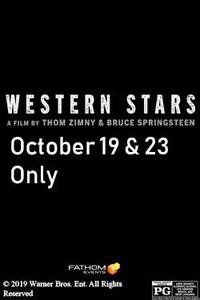 Poster art for "Western Stars (Fathom Events)".