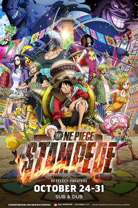 One Piece: Stampede poster art