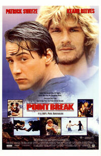 Poster art for "Point Break."