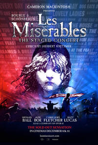 Les Misérables - The Staged Concert poster art