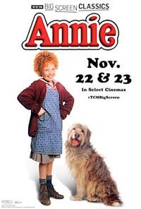 Poster art for "Annie (1982) presented by TCM".