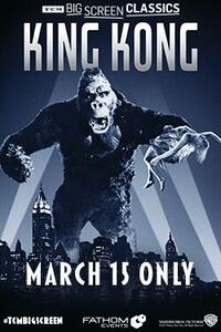 Poster art for "King Kong (1933) presented by TCM".