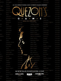 Quezon's Game poster art