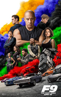 F9 Fast & Furious 9 poster art