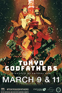 Poster art for "Tokyo Godfathers (2020 Restoration)".
