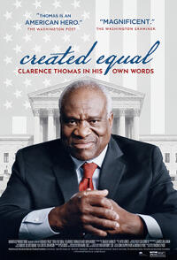 Created Equal: Clarence Thomas in His Own Words poster art