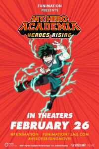 My Hero Academia: Heroes Rising poster art