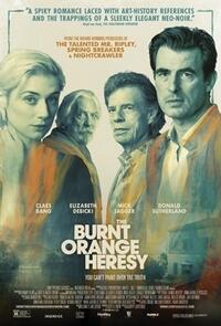 The Burnt Orange Heresy poster art