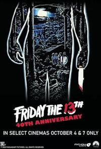 Poster art for "Friday the 13th – 40th Anniversary".