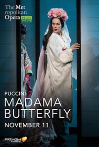 Poster art for "Madama Butterfly: 2020 Met Opera Encore".