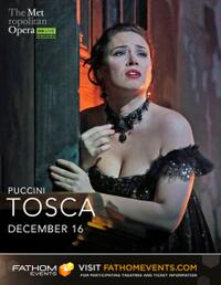 Poster art for "Tosca: 2020 Met Opera Encore".