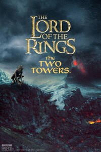 The Lord of the Rings: The Two Towers (2002) - 4K Remaster poster art
