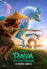 Raya and the Last Dragon 3D poster art