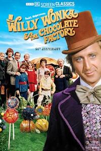 Poster art for "Willy Wonka & the Chocolate Factory 50th Anniversary presented by TCM".