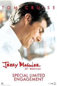 Poster art for "Jerry Maguire 25th Anniversary".
