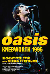 Oasis Knebworth 1996 poster art