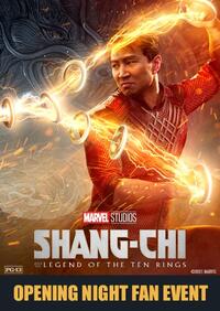 Shang-Chi and the Legend of the Ten Rings Fan Event poster art