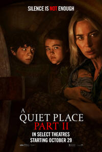 A Quiet Place Part II Halloween Re-Release poster art