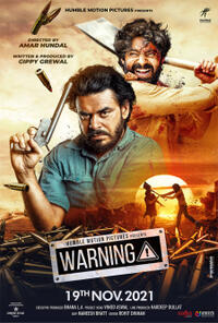Warning poster art