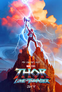 Thor: Love and Thunder poster art