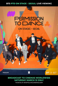 BTS Permission to Dance on Stage - Seoul: Live Viewing poster art