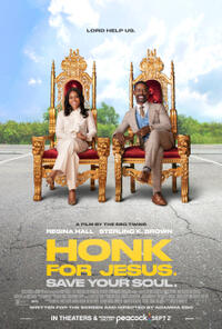 Honk for Jesus. Save Your Soul. poster art